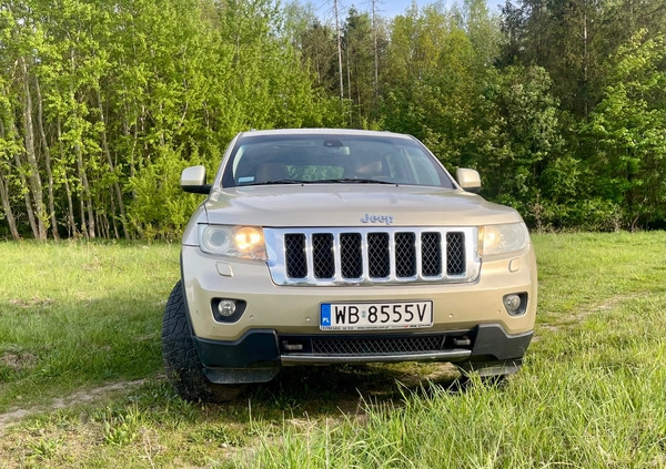Jeep Grand Cherokee cena 65000 przebieg: 206000, rok produkcji 2011 z Nidzica małe 379
